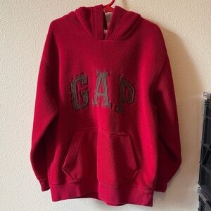 GAP Vibrant Red Pullover Hoodie